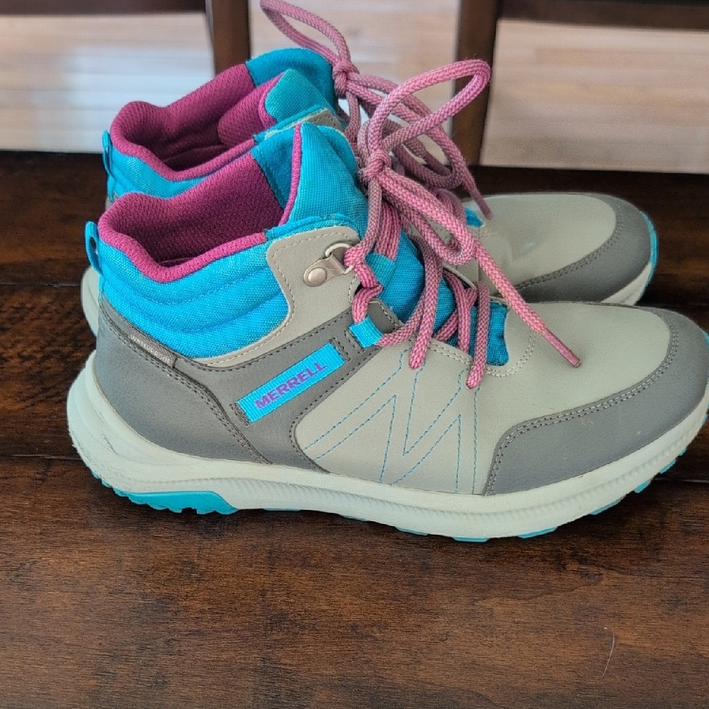 Merrell Gray and Blue Outdoor Boots
